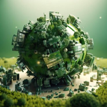 3d-knolling-sphere-futuristic-green-planet-earth-low-impact-living-ai-generated-1536x1024
