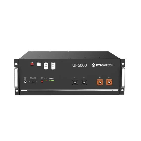 Pylontech UF5000 5.12kWh IP20 Lithium Ion Battery 51.2V 100Ah